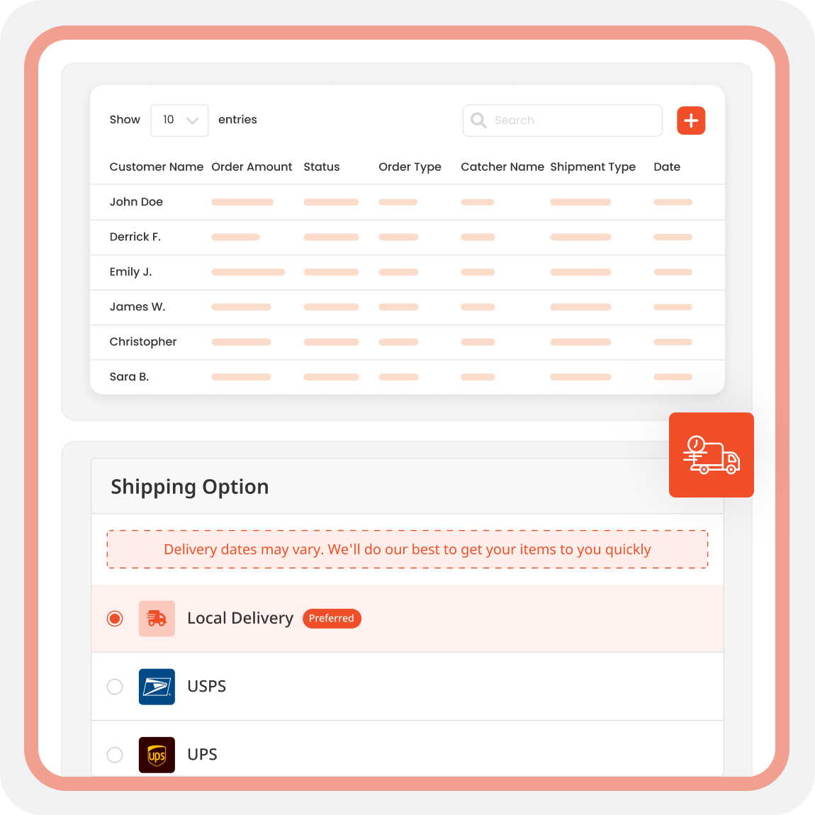 Streamlined Shipping & Order Management