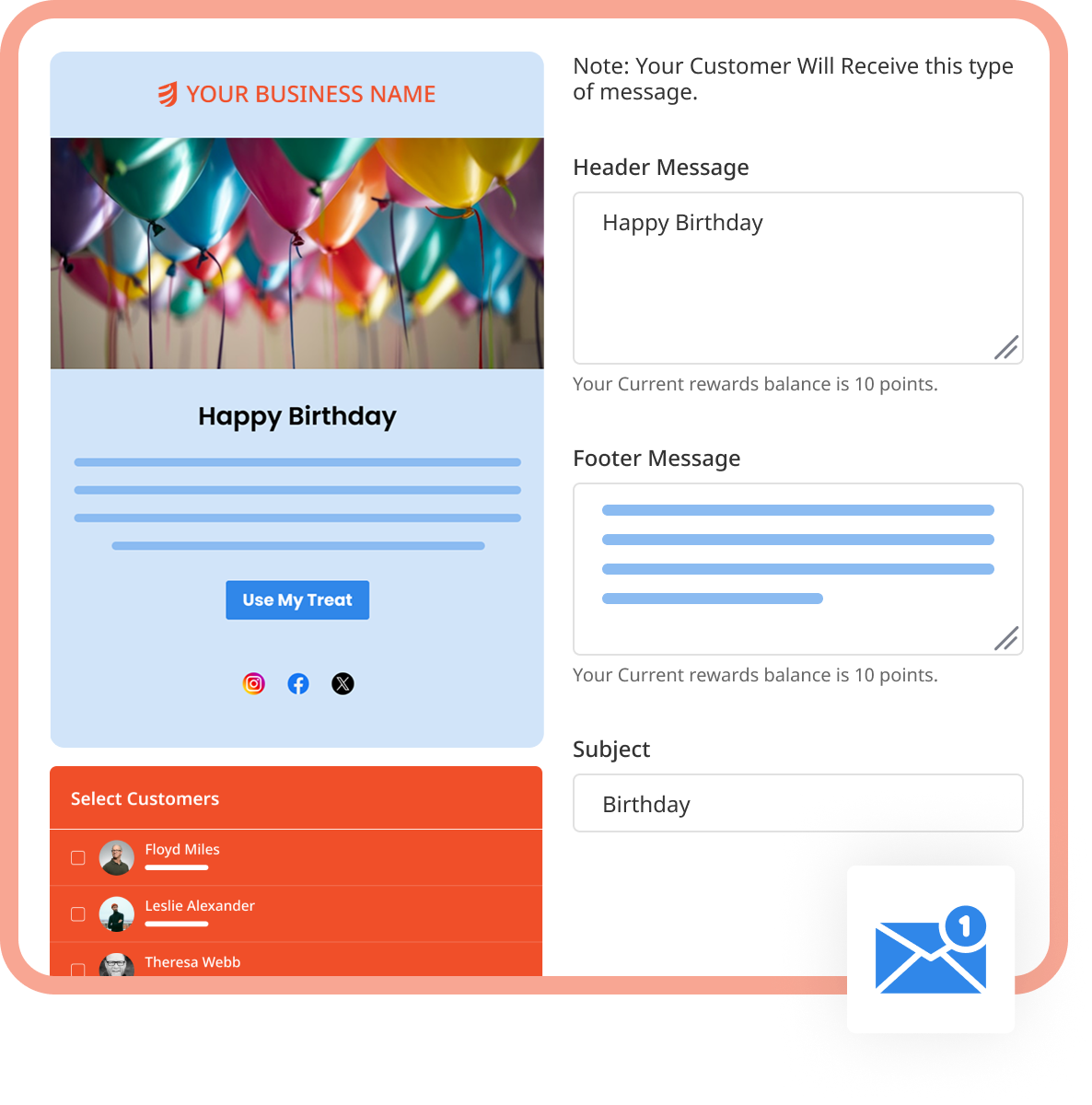 Basic Email/SMS Templates – Simple & Effective