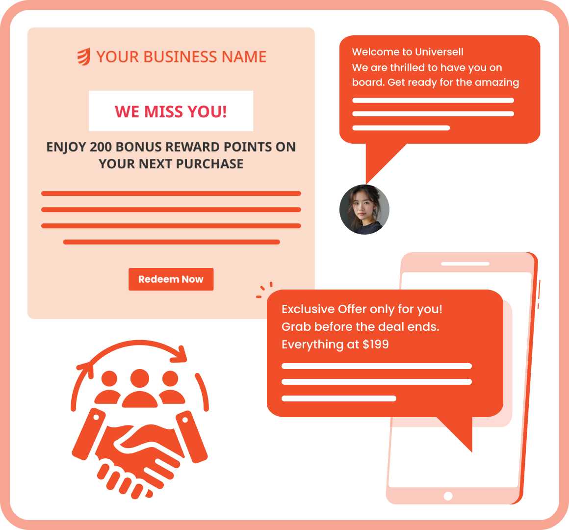 CRM Email/SMS Templates – Stay Connected with Customers