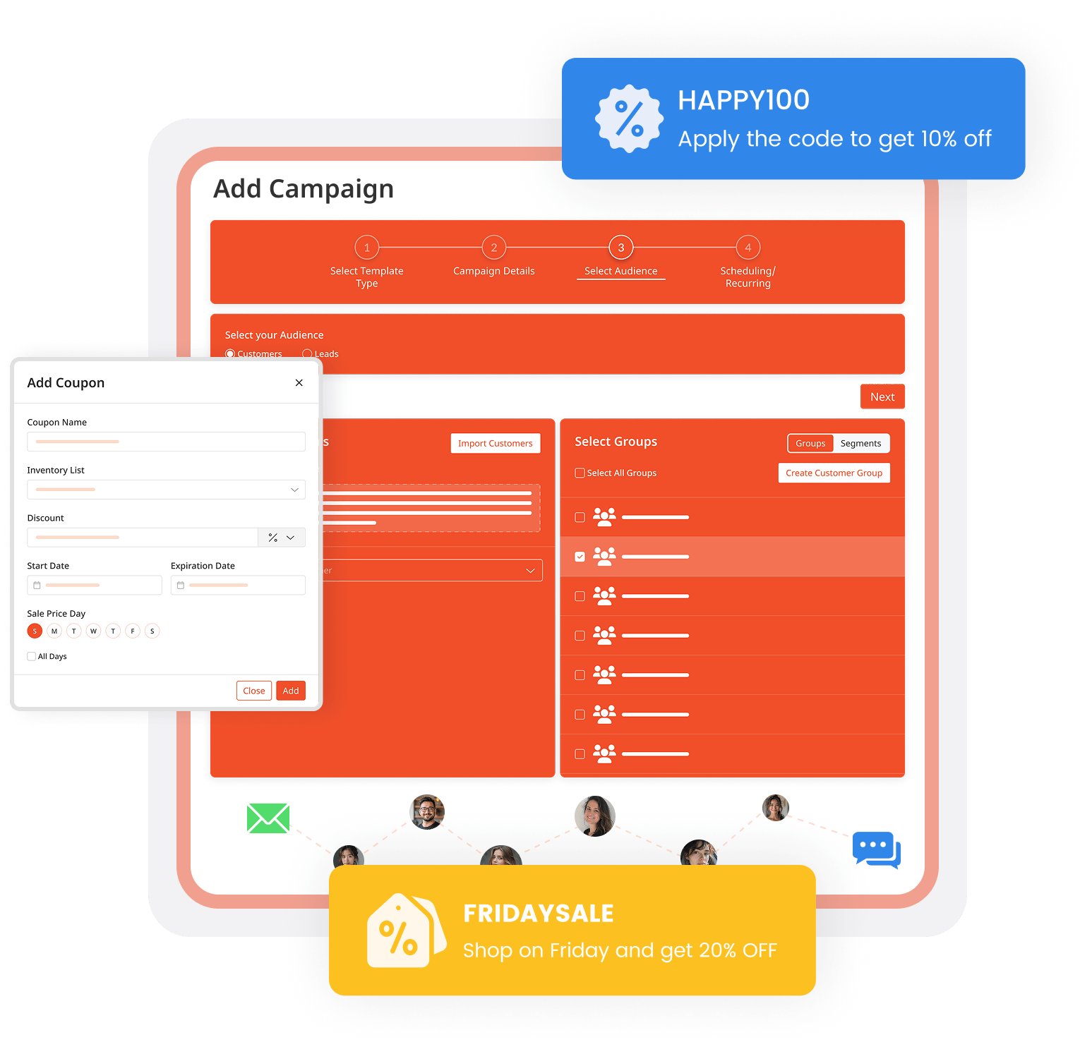 Drive Sales & Generate exclusive leads with Coupon Campaign
