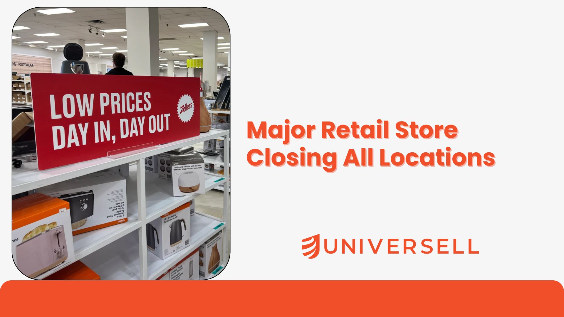 Major Retail Store Closing All Locations
