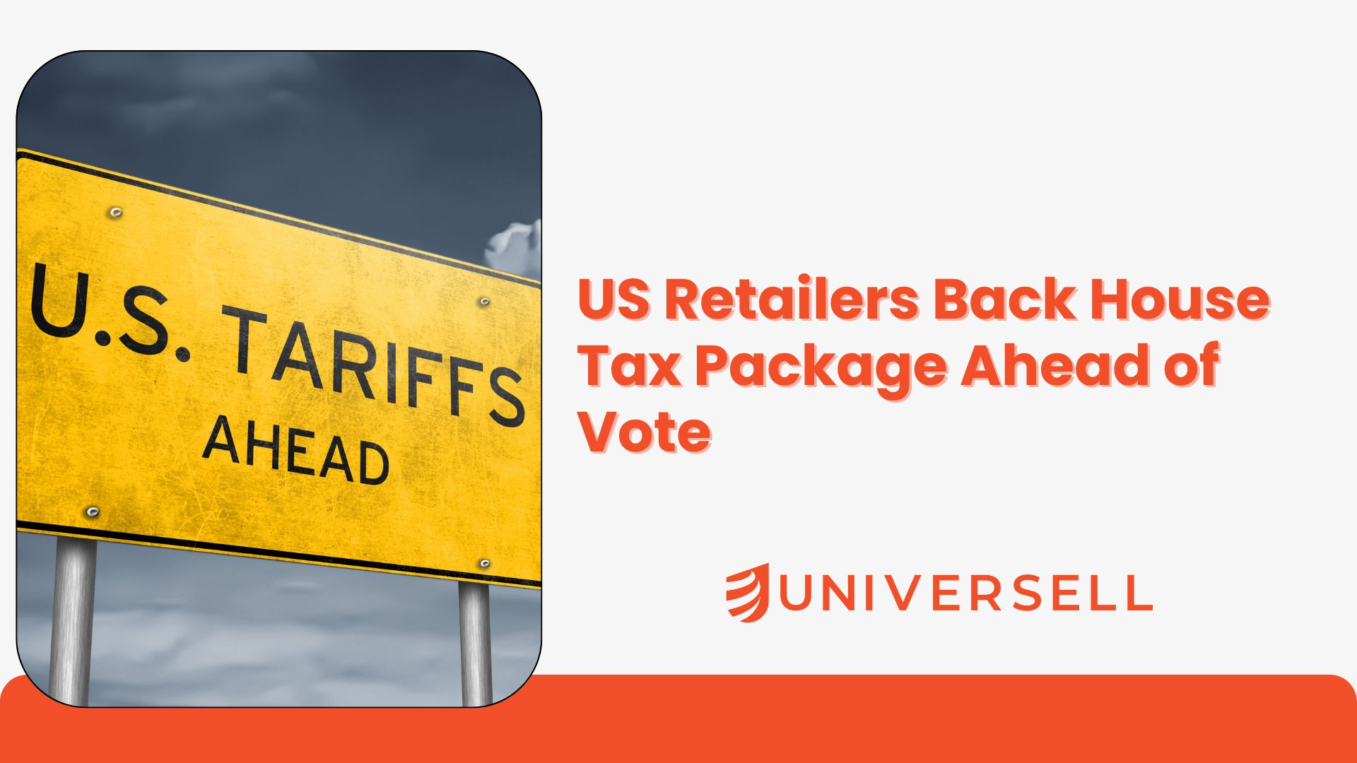 US Retailers Back House Tax Package Ahead of Vote