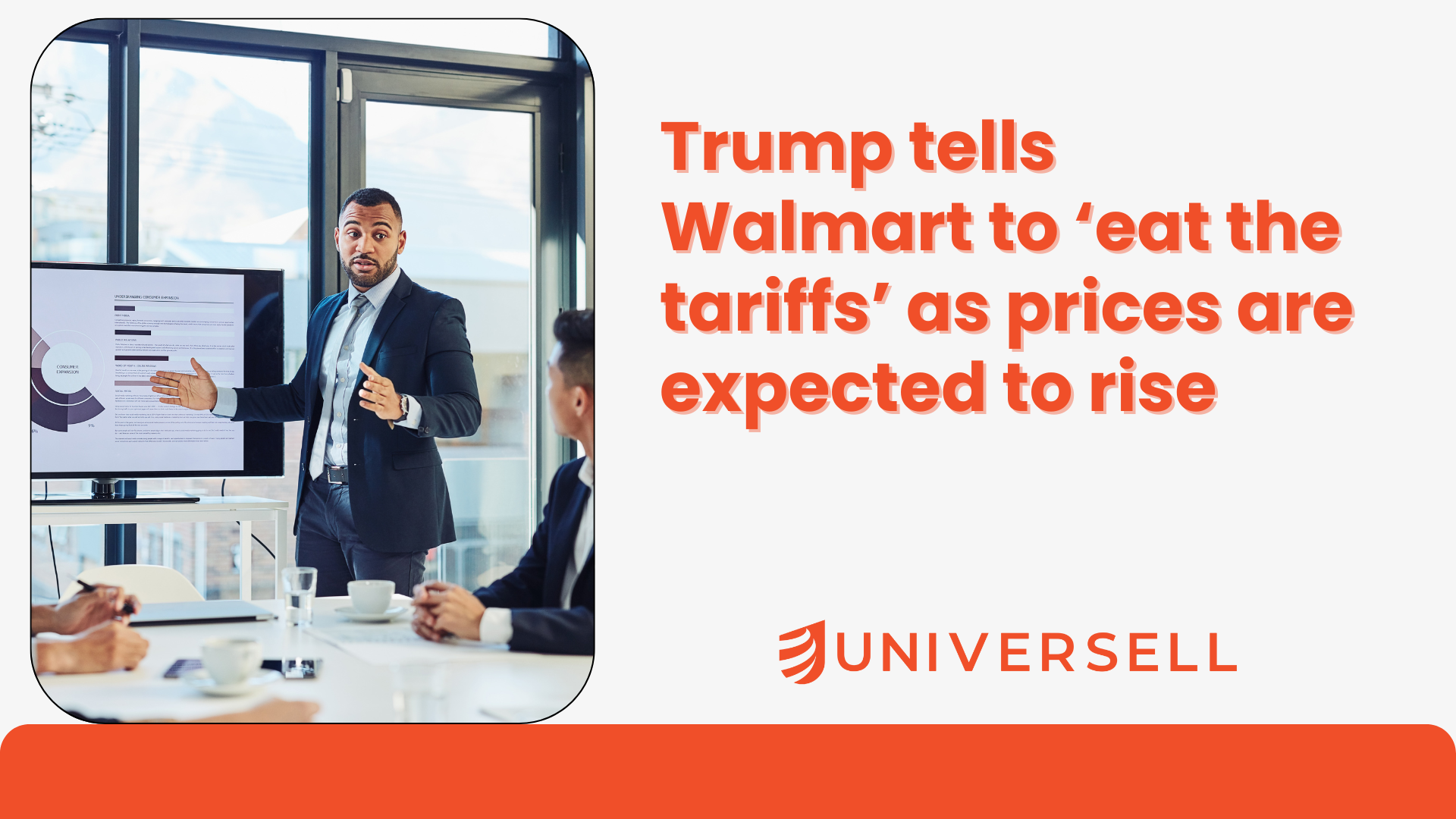 Trump Tells Walmart to ‘Eat the Tariffs’ as Prices Are Expected to Rise