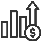 Increase Revenue by Icon