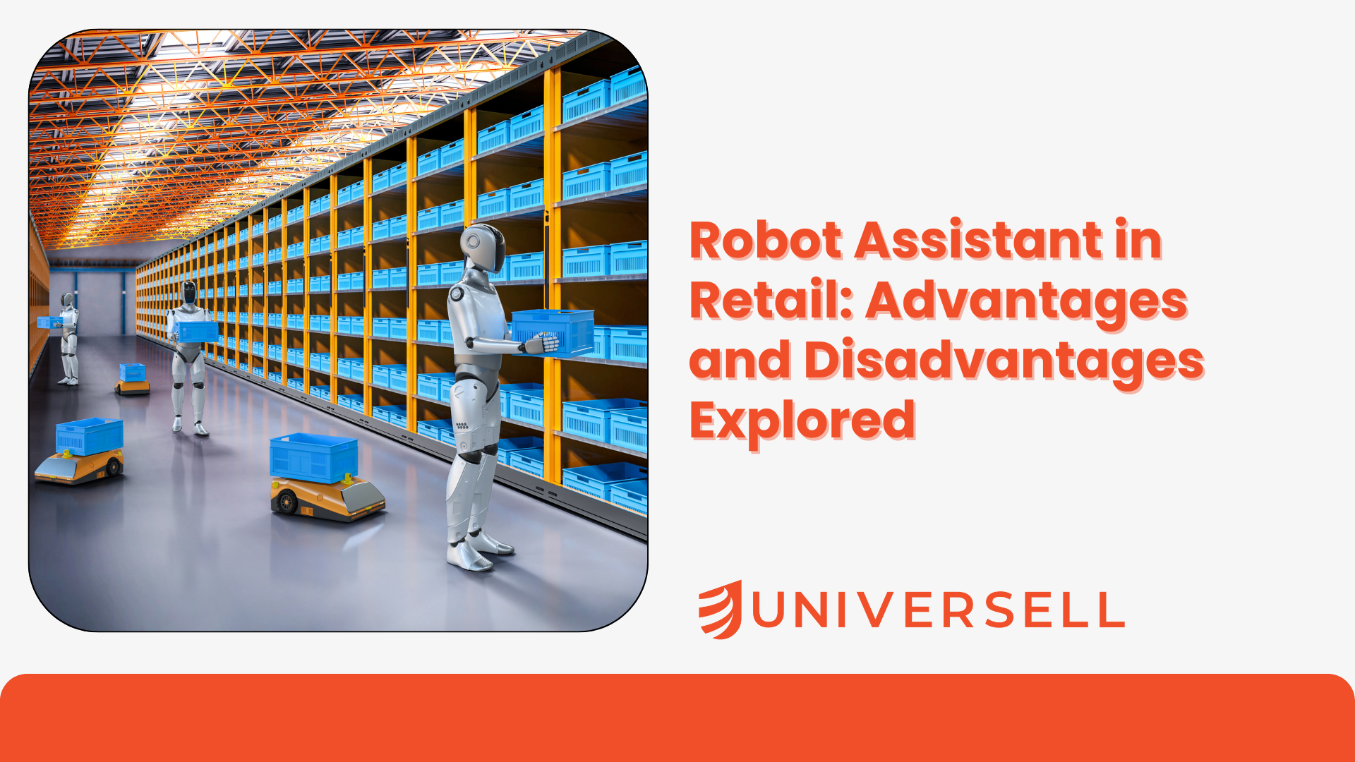 Robot Assistant in Retail: Advantages and Disadvantages Explored