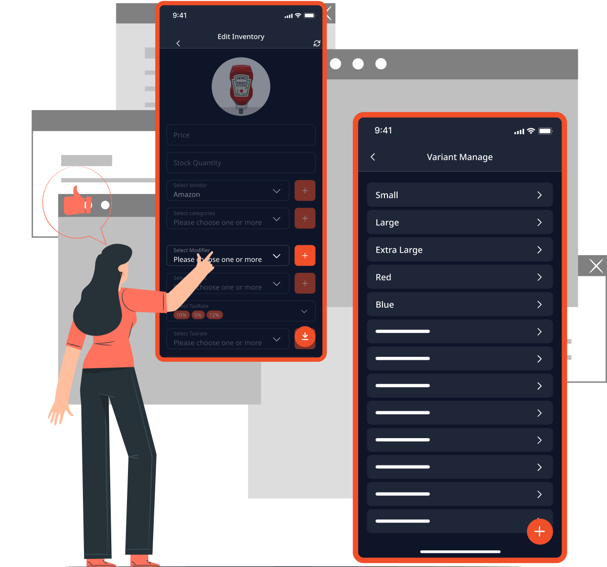 Illustartion - Manage Variant