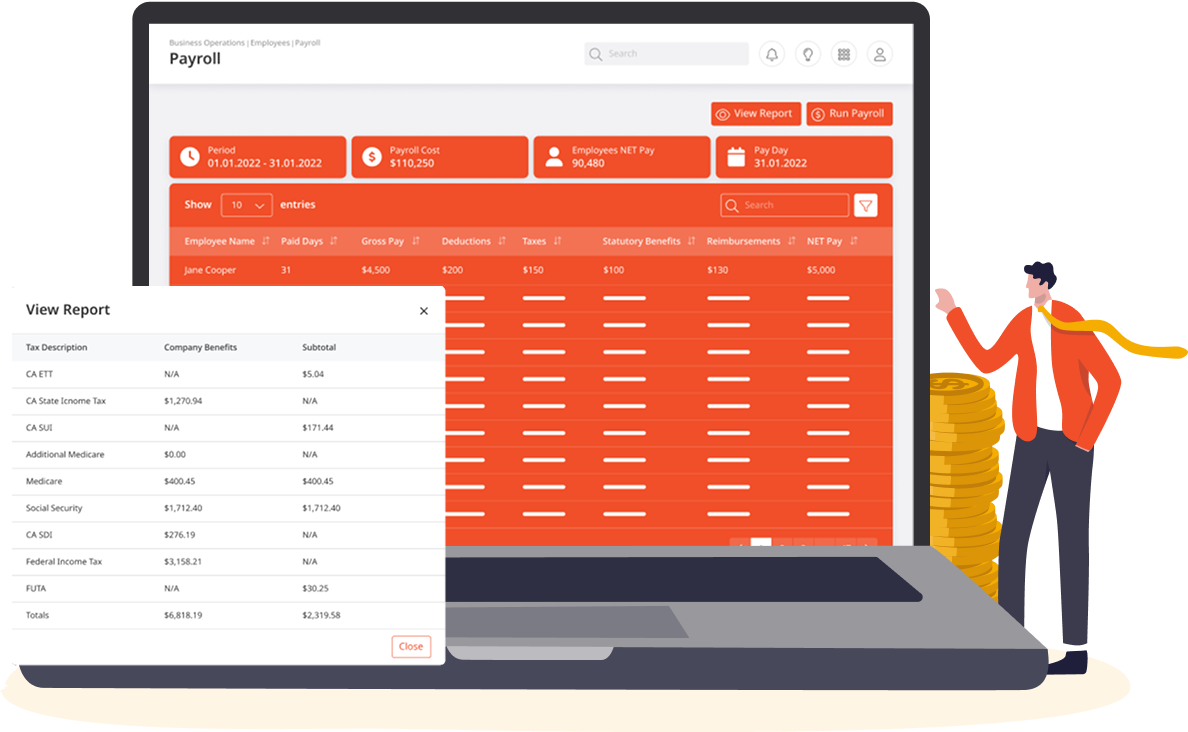 Illustration - Payroll Reporting