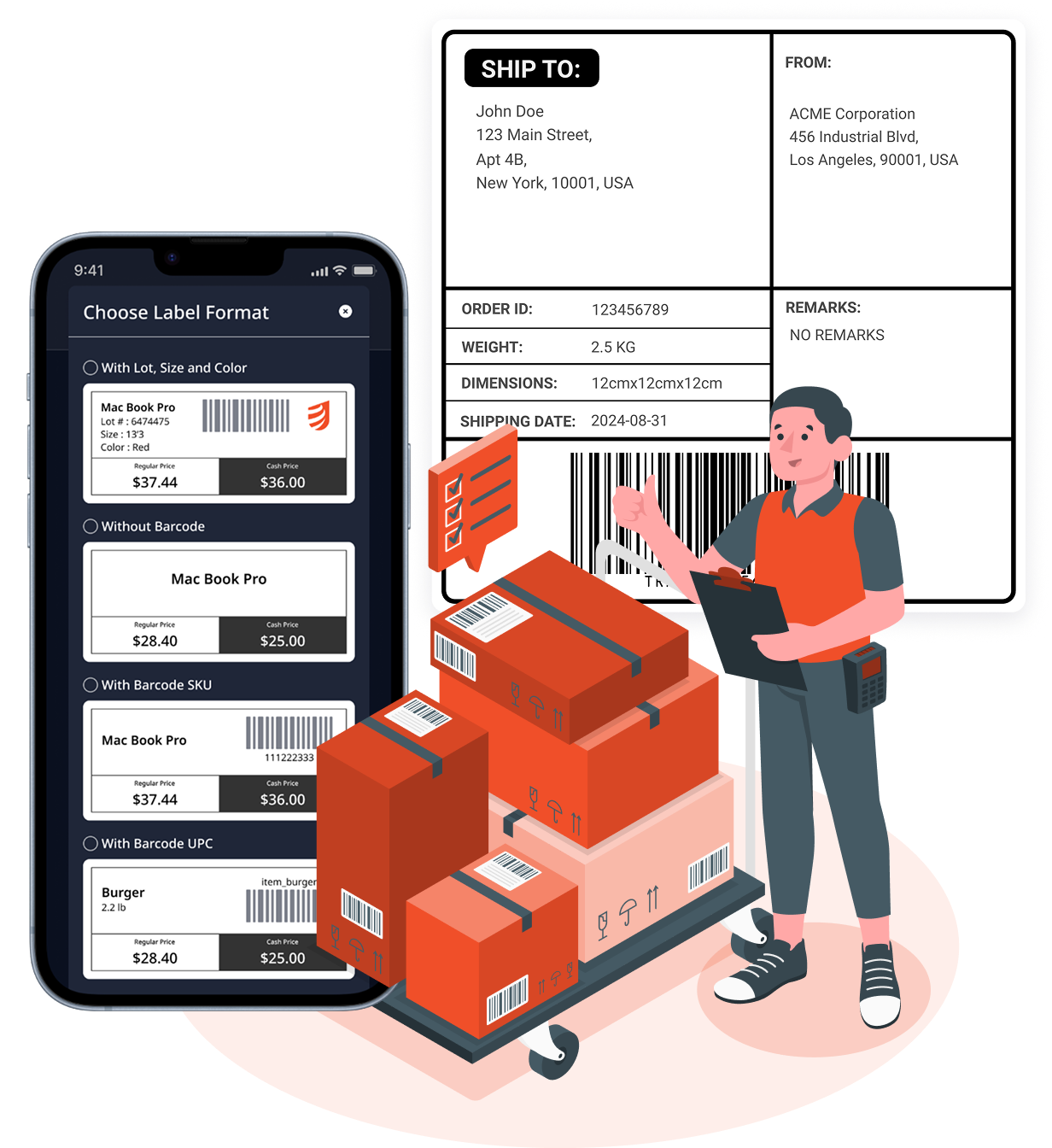 Image - Chose label style