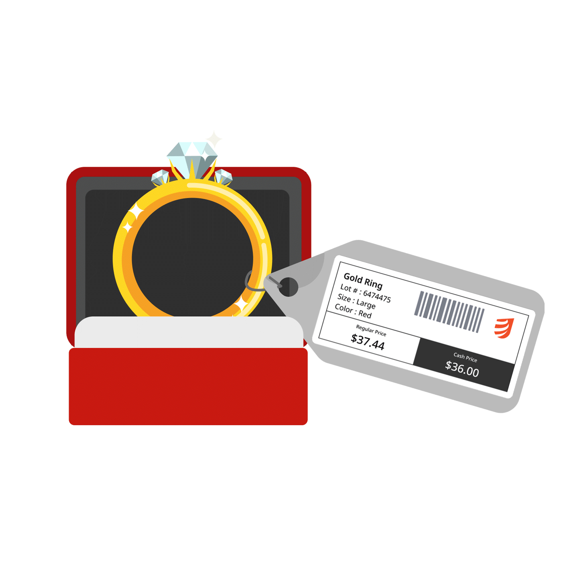 animated label
