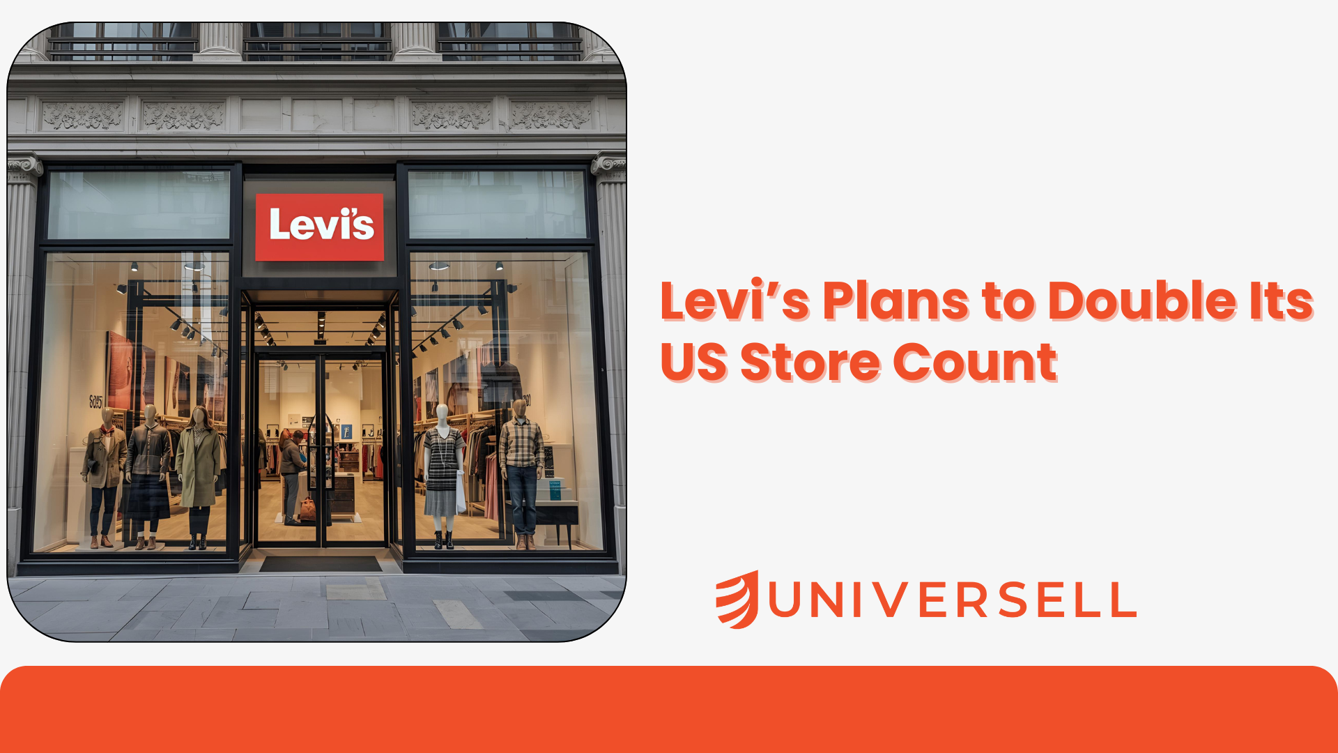 Levi’s Plans to Double Its US Store Count