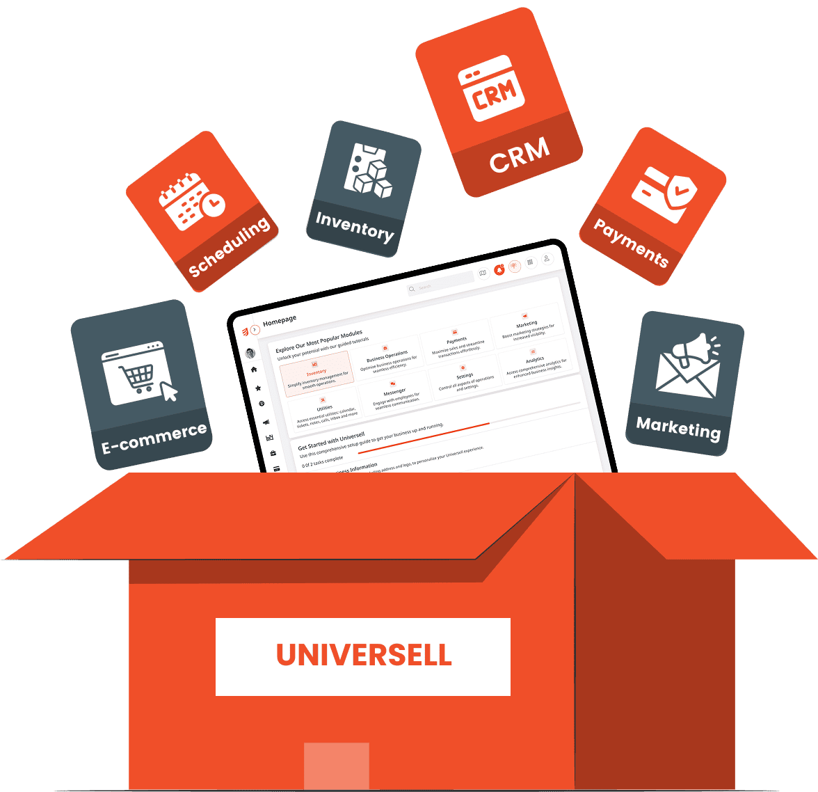 Illustrattion - universell Platform