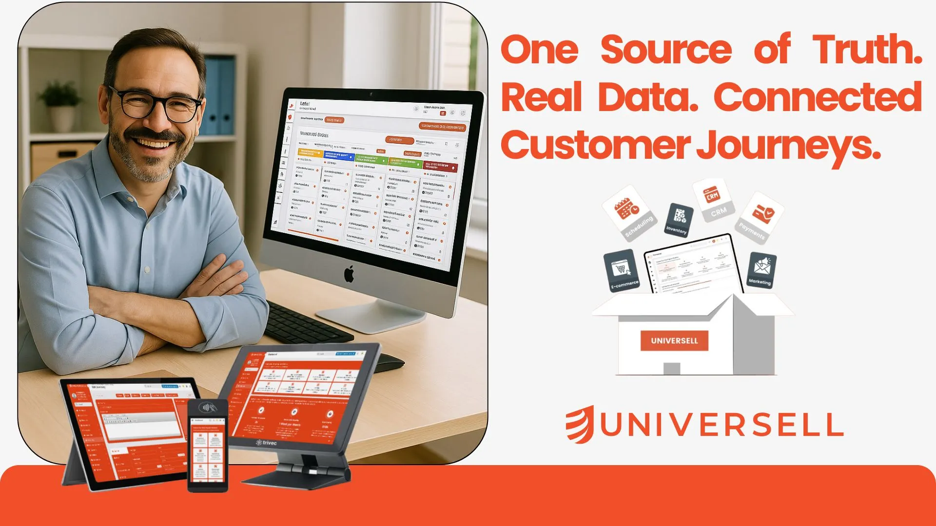 One Source of Truth. Real Data. Connected Customer Journeys.