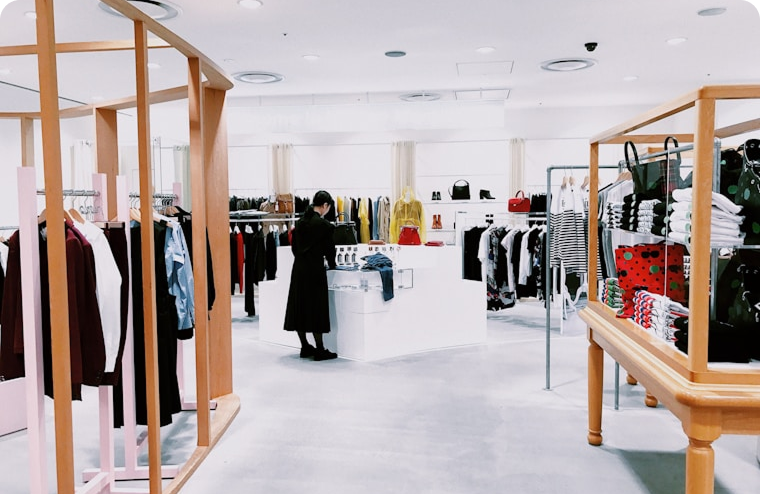 Retail stores