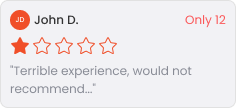 Negative reviews go public