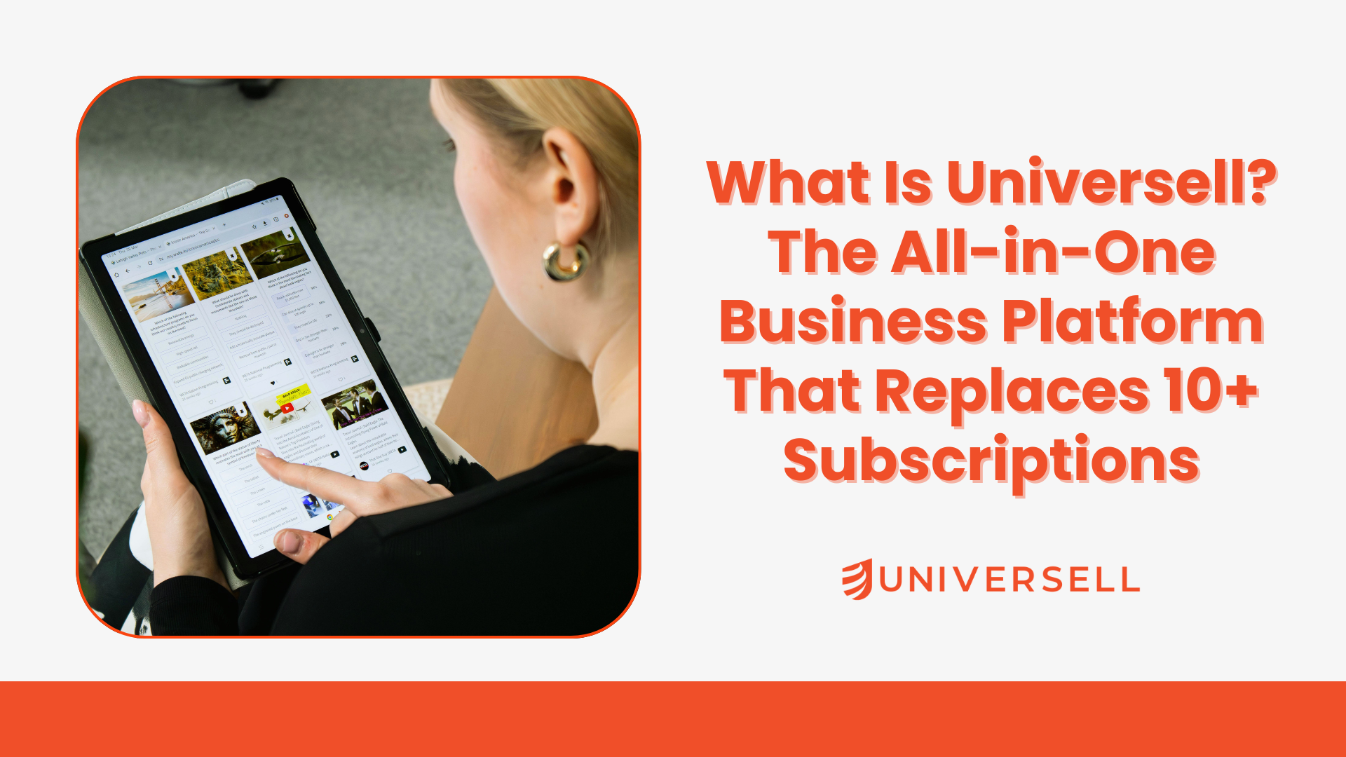 What Is Universell? The All-in-One Business Platform That Replaces 10+ Subscriptions